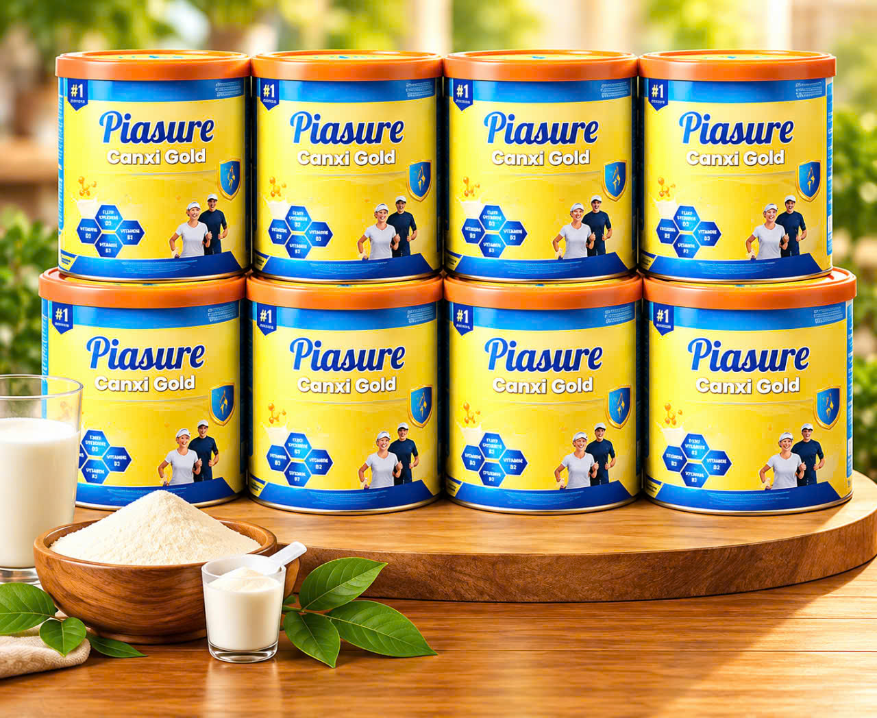 Piasure Canxi Gold 8 cans