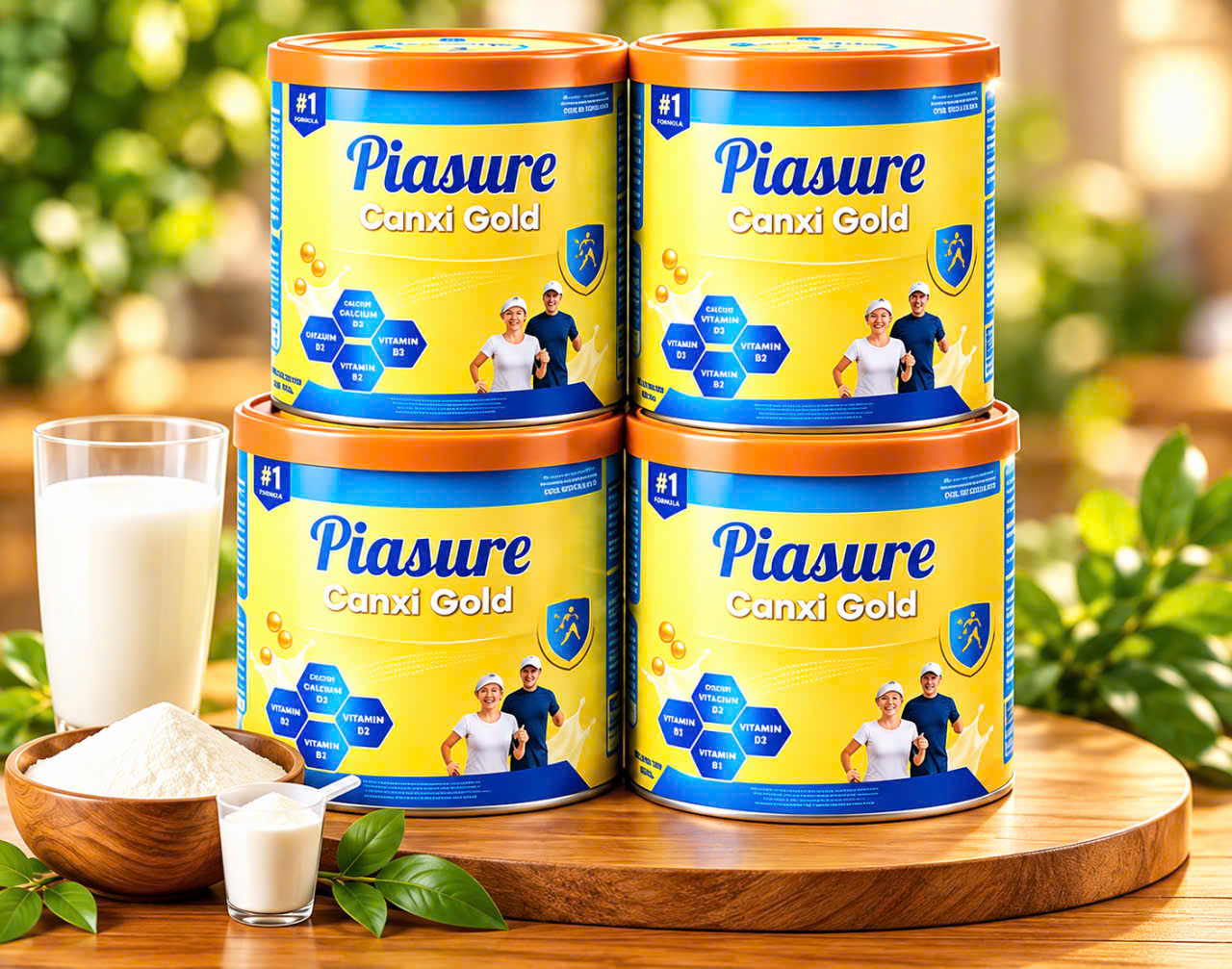 Piasure Canxi Gold 4 cans