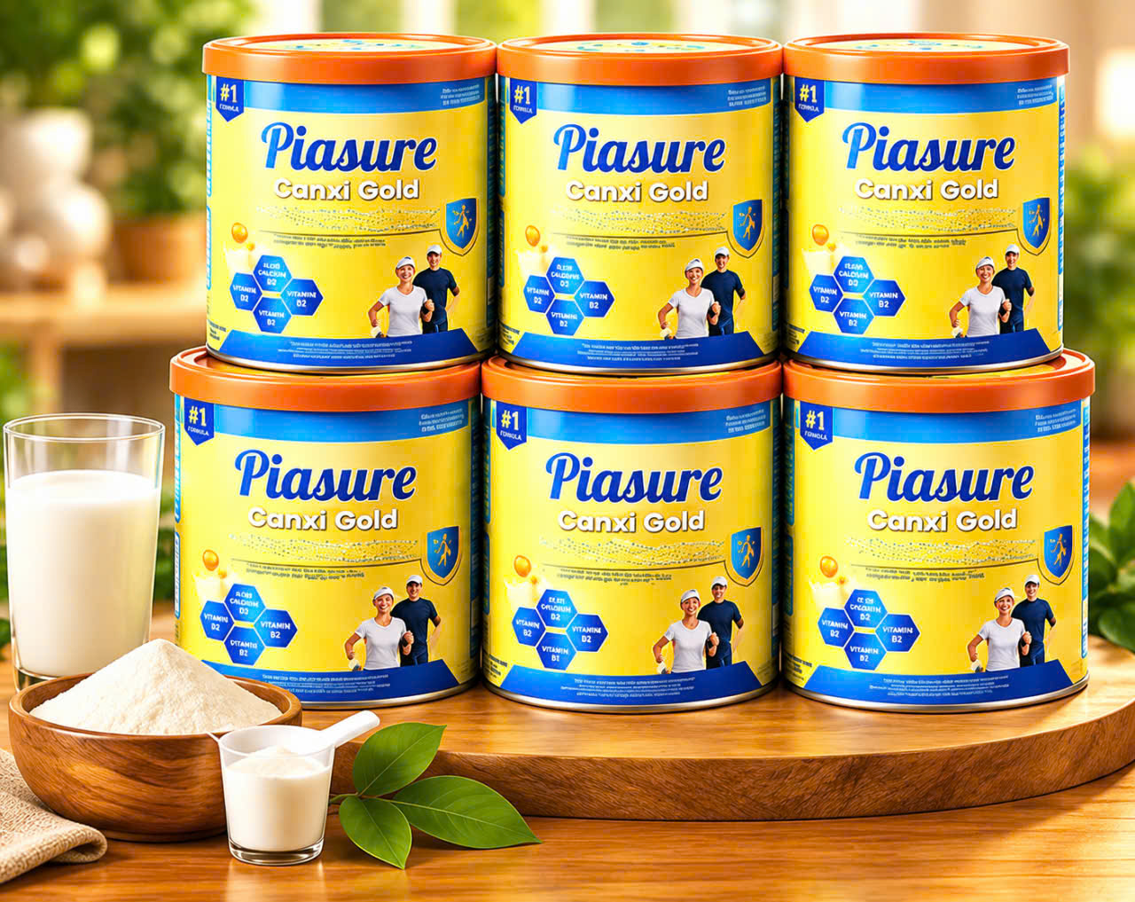 Piasure Canxi Gold 6 cans